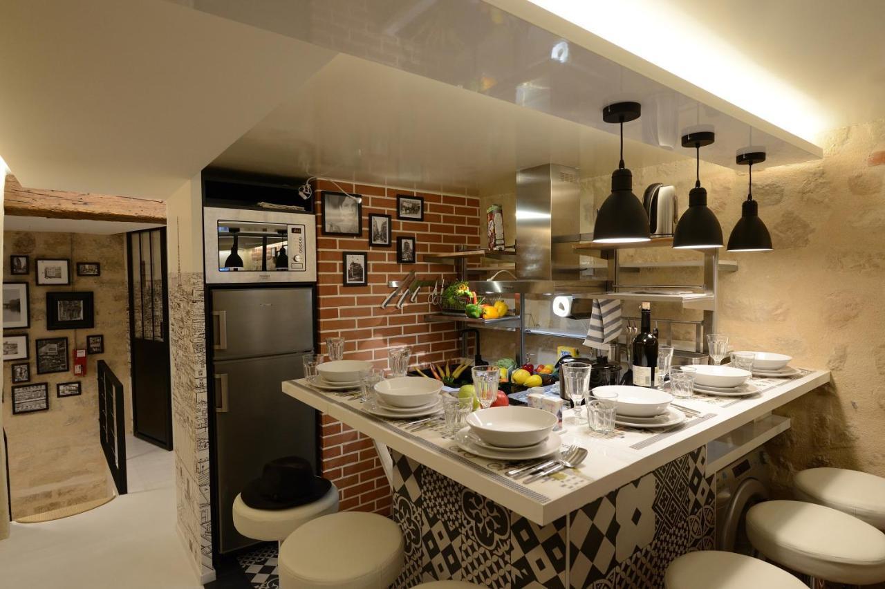 Loft Basfour-Paris Centre Tout Equipe Avec Sauna!-Paris 4E Luaran gambar